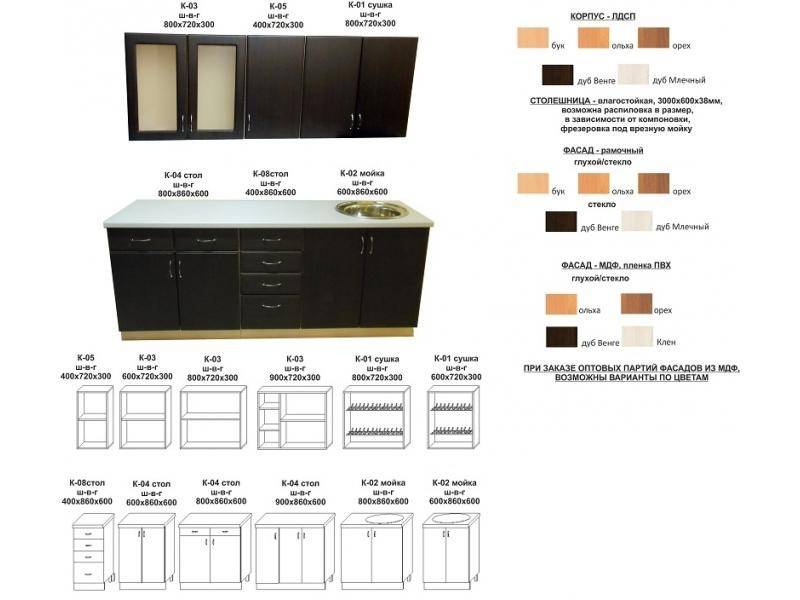 кухонный гарнитур прямой в Нижнем Новгороде