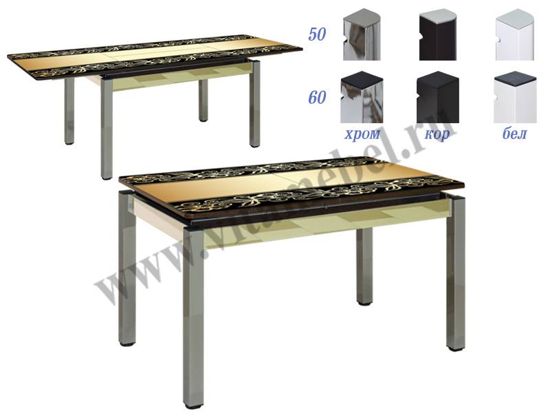стол 25 раздвижной с фотопечатью в Нижнем Новгороде