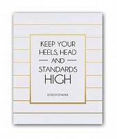 постер keep your heels а3 в Нижнем Новгороде