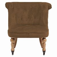 кресло amelie french country chair коричневое в Нижнем Новгороде