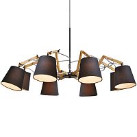 подвесная люстра arte lamp pinoccio a5700lm-8bk в Нижнем Новгороде