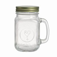 кружка с крышкой bormioli rocco drinking jar в Нижнем Новгороде