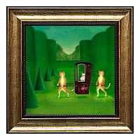 картина в раме возвращение с бала в Нижнем Новгороде