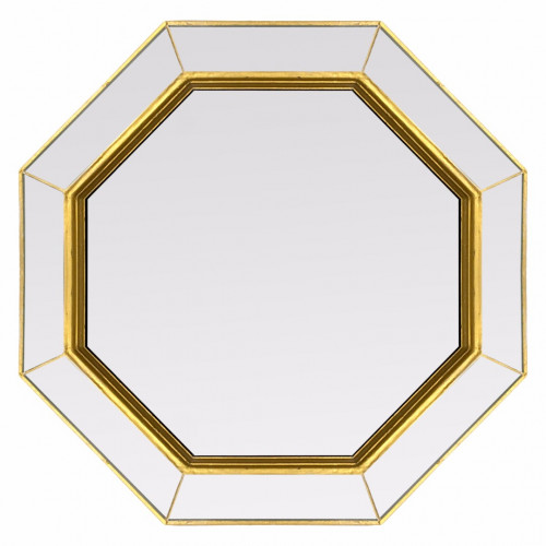 зеркало золотое венецианское восьмиугольное espresso gold в Нижнем Новгороде