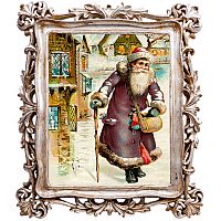 картина «с новым годом!» в раме «амели силвер», версия 21 в Нижнем Новгороде