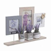 фоторамка настольная, 3 секции серебристого цвета в Нижнем Новгороде