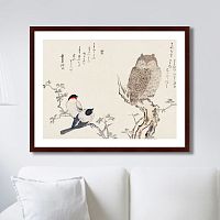 картина: smart owl watching, 1793г. в Нижнем Новгороде
