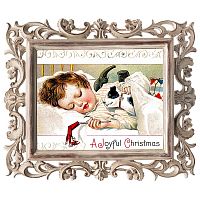 картина «с новым годом!» в раме «соланж», версия 22 в Нижнем Новгороде