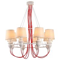 подвесная люстра arte lamp sergio a3325lm-8wh в Нижнем Новгороде