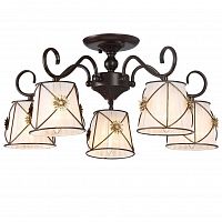 потолочная люстра arte lamp 72 a5495pl-5br в Нижнем Новгороде