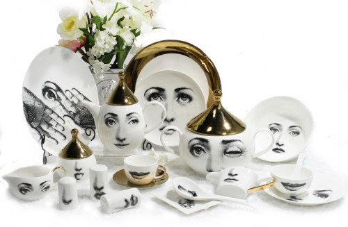 столовый сервиз пьеро форназетти golden faces в Нижнем Новгороде