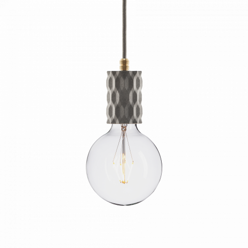 подвесной светильник beton glitter gray brass в Нижнем Новгороде