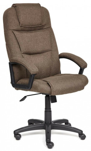 компьютерное кресло tetchair бергамо (крестовина пластик, обивка ткань) для руководителя в Нижнем Новгороде