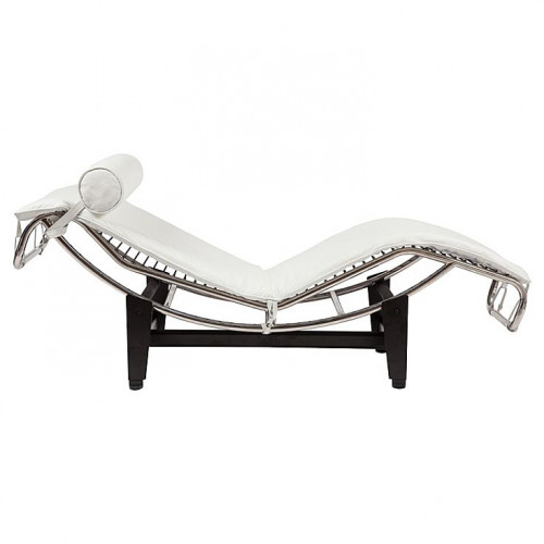 шезлонг chaise longue lc4 белый в Нижнем Новгороде