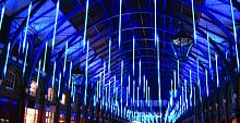 занавес светодиодный уличный «падающие звезды» 240см (11123) uld-e2405-240/dtk blue ip44 meteor в Нижнем Новгороде