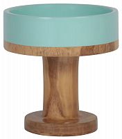 ваза настольная rustic chic bowl blue wood в Нижнем Новгороде
