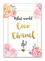постер coco chanel а3 в Нижнем Новгороде