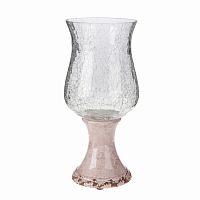 подсвечник стеклянный pinky, 36 см в Нижнем Новгороде