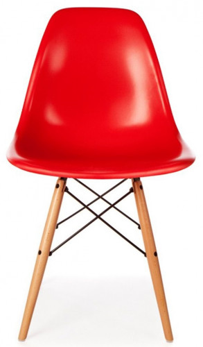 стул классический dsw красный (eames style) в Нижнем Новгороде