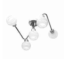 потолочная люстра idlamp agostina 361/5a-whitechrome в Нижнем Новгороде