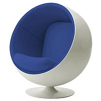 детское кресло eero ball chair бело-синее в Нижнем Новгороде