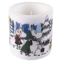 свеча большая moomin зимний лес, 8 см в Нижнем Новгороде