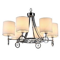 люстра km0843p-6 от delight collection белая/ хром в Нижнем Новгороде