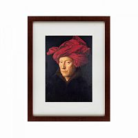 картина: portrait of a man in a chaperon (self-portrait), 1433 в Нижнем Новгороде