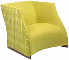 кресло vivienne armchair yellow checkerboard в Нижнем Новгороде