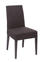 стул aylso dining chair кожа тёмно-коричневая в Нижнем Новгороде