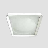 потолочный светодиодный светильник ambrella light orbital crystal sand fs1216 wh/wh 72w+29w d500*500 в Нижнем Новгороде