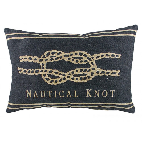 подушка с морским узлом nautical knot denim в Нижнем Новгороде