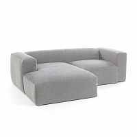 диван блок sofa двухместный левый угол серый от la forma (ex julia grup) в Нижнем Новгороде