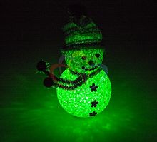 фигура светодиодная снеговик зеленый в Нижнем Новгороде