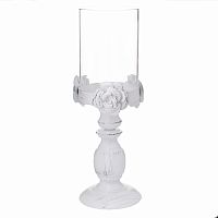 подсвечник белый фигурный со стеклом carroll, 33 см в Нижнем Новгороде