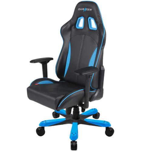 кресло геймерское dxracer king ks57 черно-синее в Нижнем Новгороде