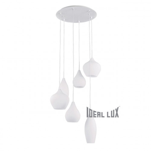 подвесная люстра ideal lux soft sp6 bianco в Нижнем Новгороде