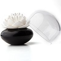 контейнер для хранения ватных палочек lotus черный-белый в Нижнем Новгороде