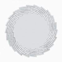 зеркало круглое с фацетом в витой стеклянной раме santena в Нижнем Новгороде