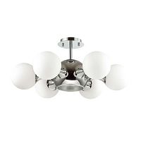 потолочная люстра odeon light miolla 3972/7c белая в Нижнем Новгороде