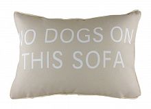 подушка с надписью no dogs on this sofa в Нижнем Новгороде