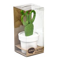 ножницы cactus с держателем, белые с зеленым в Нижнем Новгороде