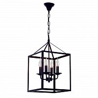 дизайнерская подвесная люстра spot light cage 9810404 черная в Нижнем Новгороде