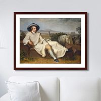 картина: goethe in the roman campagna, 1787г. в Нижнем Новгороде