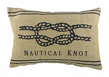 подушка с морским узлом nautical knot natural в Нижнем Новгороде