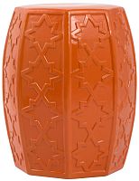 керамический столик-табурет garden stool оранжевый в Нижнем Новгороде