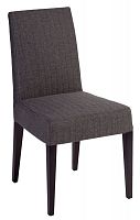 стул aylso dining chair кожа тёмно-серая в Нижнем Новгороде