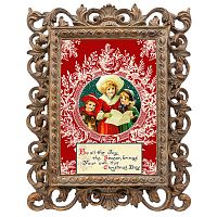 репродукция старинной рождественской гравюры christmas day в Нижнем Новгороде