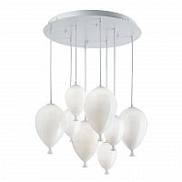 подвесная люстра ideal lux clown sp8 bianco в Нижнем Новгороде