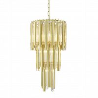 люстра gigi 7 gold от delight collection прозрачная/золото в Нижнем Новгороде